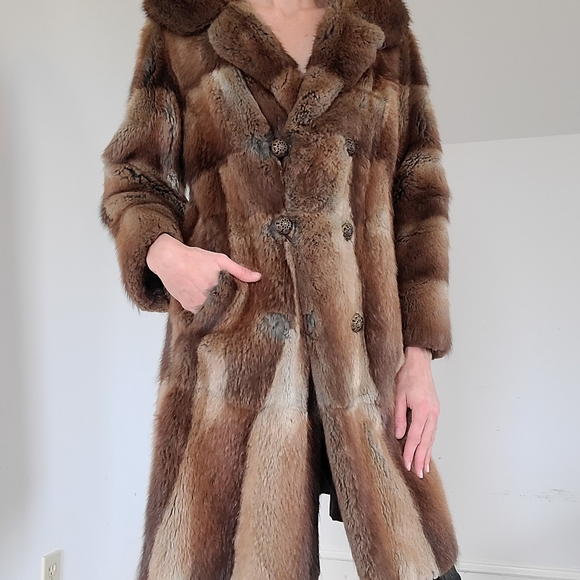 RARE VINTAGE - FUR JACKET - Picture 7 of 15